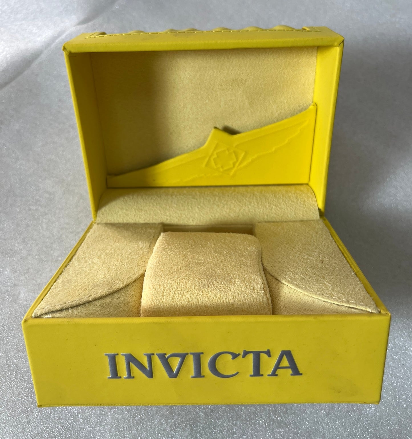 Unisex Invicta Z18FU120 Watch Box, Yellow Color Presentation Box