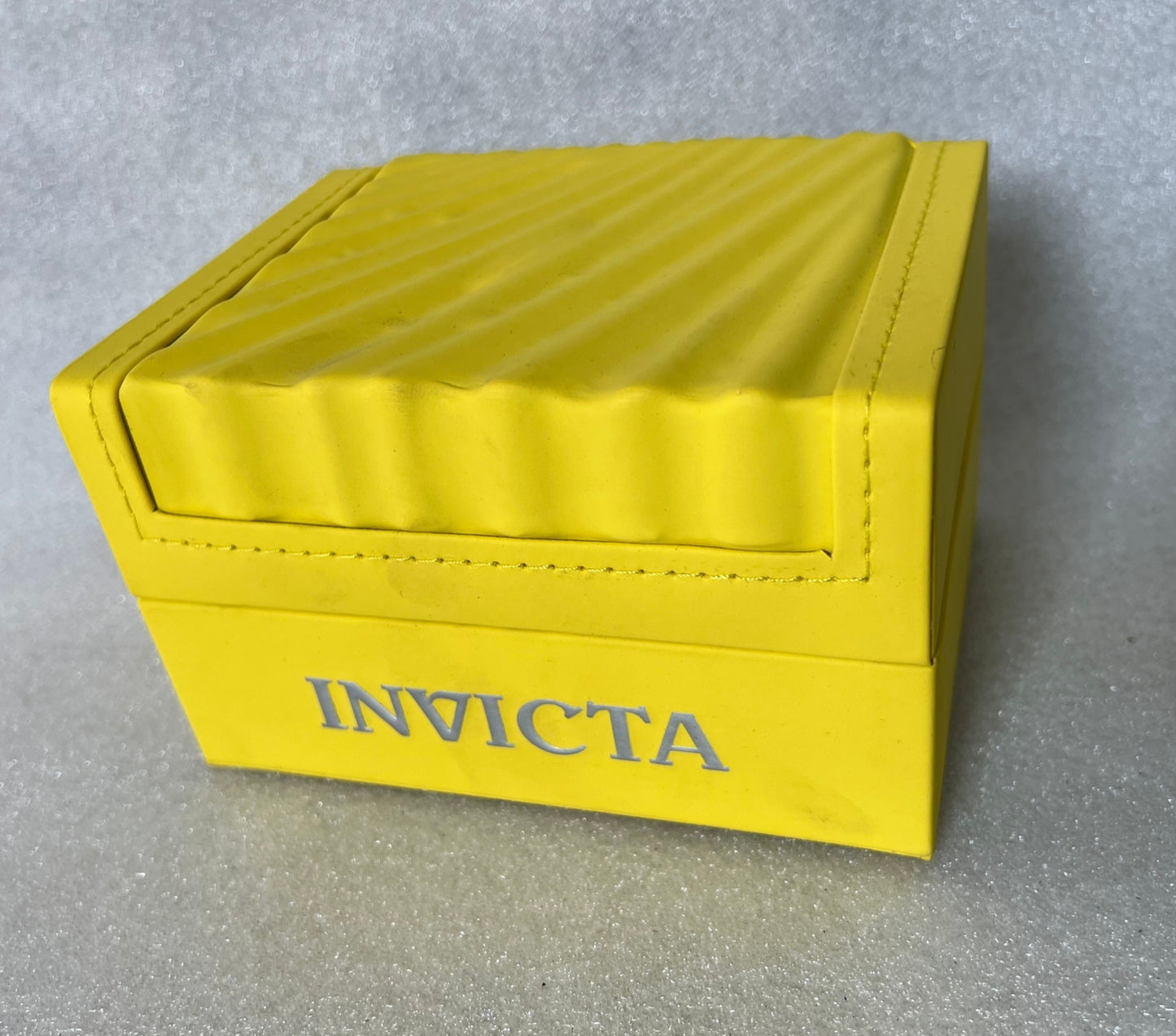 Unisex Invicta Z18FU120 Watch Box, Yellow Color Presentation Box